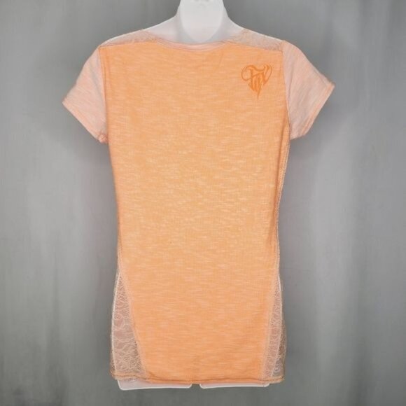 Fox Coral with Lace Embellishments T-shirt - Picture 4 of 7